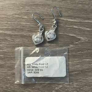 Ryze earrings “White frost CZ, White Frost CZ”